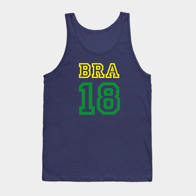 BRAZIL 2018 Tank Top by eyesblau